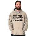 thumbnail image 5 of US Army Logo My Mom Defending Freedom Hoodie Sweatshirt Women Men Brisco Brands 3X, 5 of 6