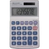 Sharp Calculators 8 Digit Handheld Calculator with Last Call Answer Function (EL-240SAB)