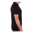 thumbnail image 4 of Playera Polo George Talla 2EG Manga Corta Cuello de 3 Botones Negra, 4 of 4