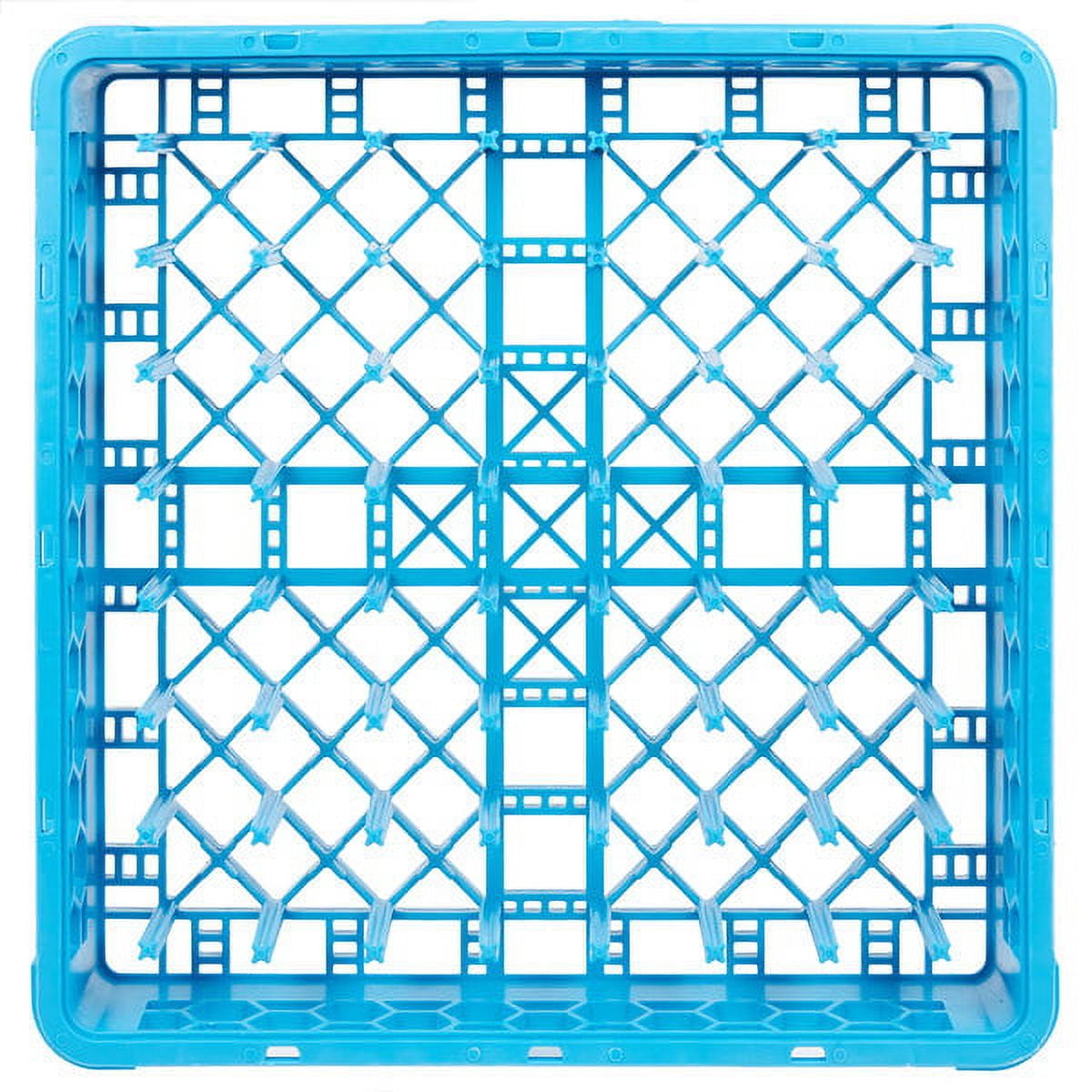 Carlisle RTP14 OptiClean All-Purpose Blue Tall Peg Plate / Tray Rack