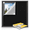Black-60"W x 72"H, variant on Blackout Curtafor Bedroom Portable 50"x60" No Drill Black Out Shades With Upgraded Hook&loop Tapes Window Cover Easy To Cut Fit Blinds(2 Panel Black)