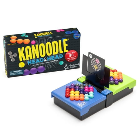 Educational Insights Kanoodle Head-to-Head, Brain Teaser Puzzle Game, 2 Players Ages 7+