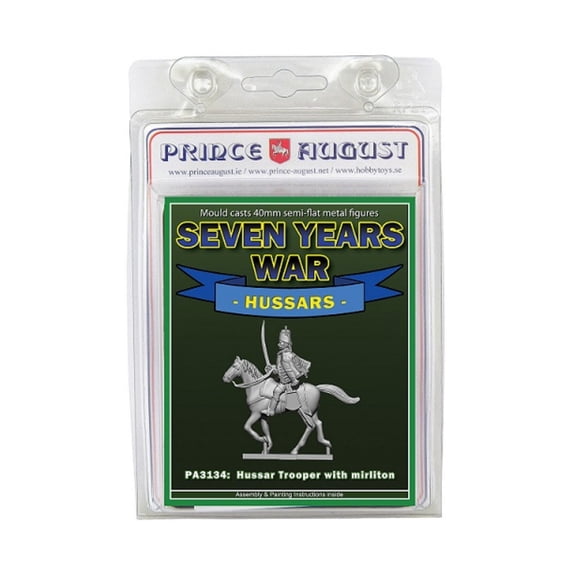 Prince August Hussar Trooper w/Mirliton Moulds New