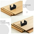 thumbnail image 3 of SOPOTUTU 6Ud Abrazaderas Para Muebles De Madera Y Ratán Clips Para Sofá Exterior Uso En Hogar, 3 of 8
