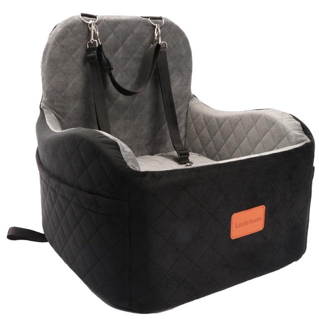 Asiento de coche Dog Booster Lealchum de espuma viscoelástica para perros medianos