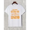 thumbnail image 3 of Camiseta con estampado de eslogan elegante para hombre, camiseta gráfica, ropa de verano para hombre, conjuntos para hombre, camisetas de manga corta, camisetas de cuello redondo, camisetas informales, 3 of 8
