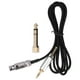 thumbnail image 2 of Cable Auxiliar Para Auriculares, Cable De Audio Para AKG Q710 Negro Para Cámaras Para Cámaras SLR YLSHRF Headset Audio Wire, 2 of 8
