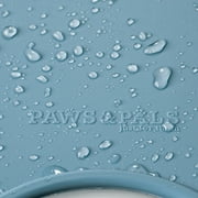 Paws & Pals Dog Feeding Mat Anti-Slip Waterproof Silicone - Small