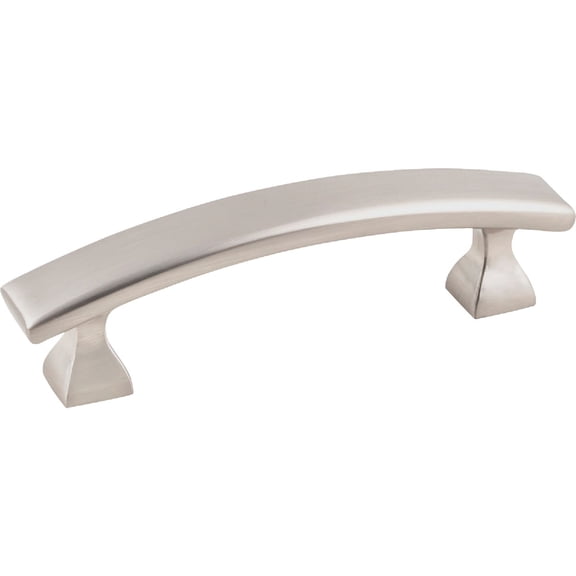 8-pack Kasaware 4" Cabinet Pulls Satin Nickel - 3" Center to Center - 8 Pack — Heavy-Duty Construction, Professional Use