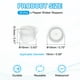 thumbnail image 2 of Tapones de plástico para salero y pimentero Uxcell, reemplazo con anillo de tirón, tapa redonda para botellas y tubos, 25Pcs 0.59", 2 of 6