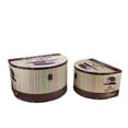 thumbnail image 4 of Northlight Set of 2 Wooden Vintage-Style Decorative Hat Storage Boxes 16.75-20", 4 of 4