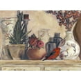 thumbnail image 2 of Cohen, Marietta 14x12 Black Ornate Wood Framed with Double Matting Museum Art Print Titled - Vases and Pots, 2 of 4