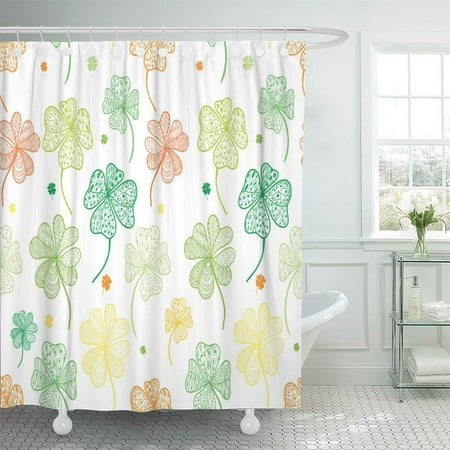 Pknmt Green Luck St Patrick S Day Good Shamrock Vintage Abstract