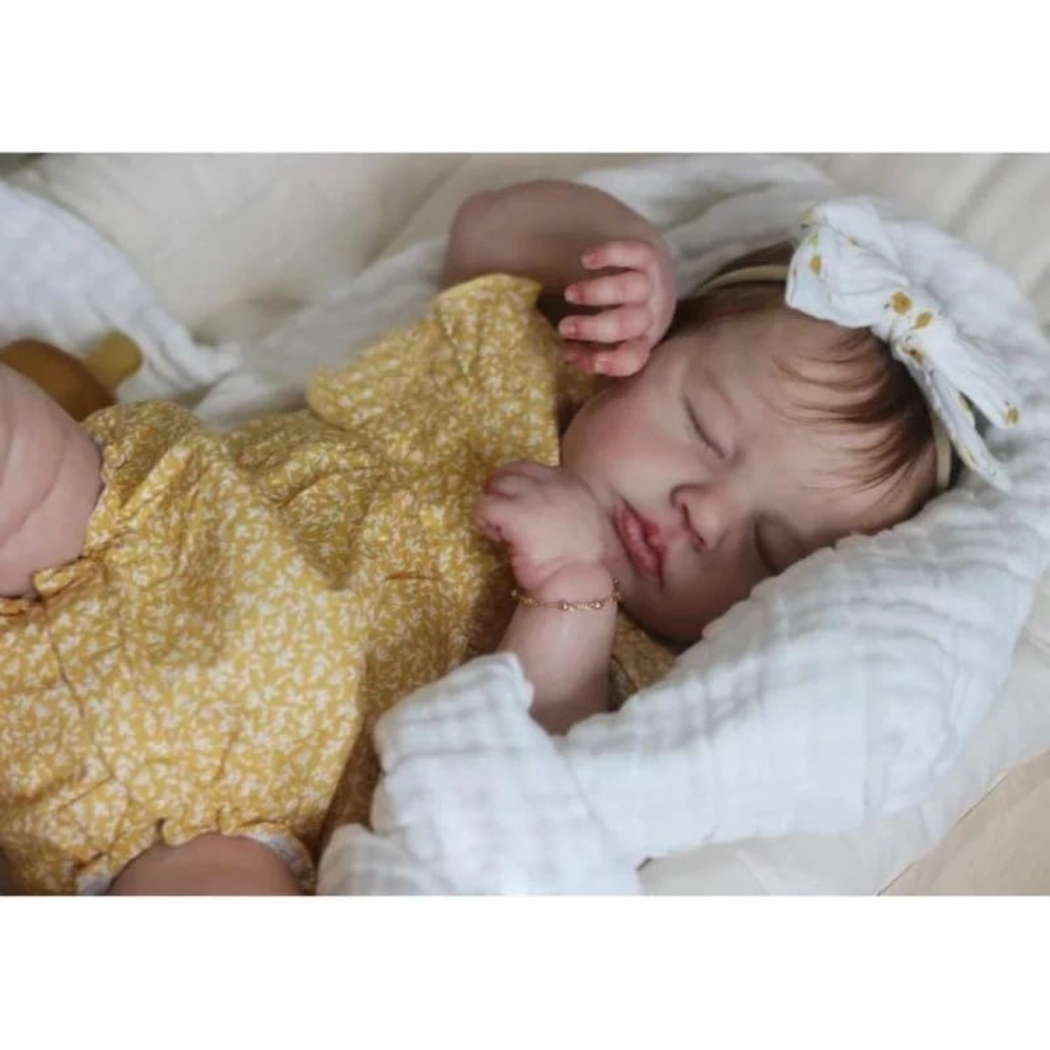 Life Like Reborn Baby Dolls - 20 Inch Sleeping Soft Coth Body Reborn Doll,  Real Life Newborn Baby Doll with Accessories for 3+ Year Old Kids Gifts