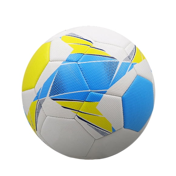 Soidarity Balón de fútbol portátil para el trabajo en equipo, diversión y competición, portería de fútbol, ​​balones de fútbol, Deportes y aire libre azul claro No. 4
