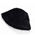thumbnail image 4 of MSJUHEG Hats For Men Winter Hat Ladies Winter Bucket Hat Cute And Warm Caps Hunting Fishing Hat Baseball Cap Black One Size, 4 of 4