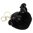 thumbnail image 4 of Lindo llavero de peluche de gorila para mochilas, llavero único, pequeño colgante de gorila, lindo llavero de peluche de gorila para bolso, 4 of 8