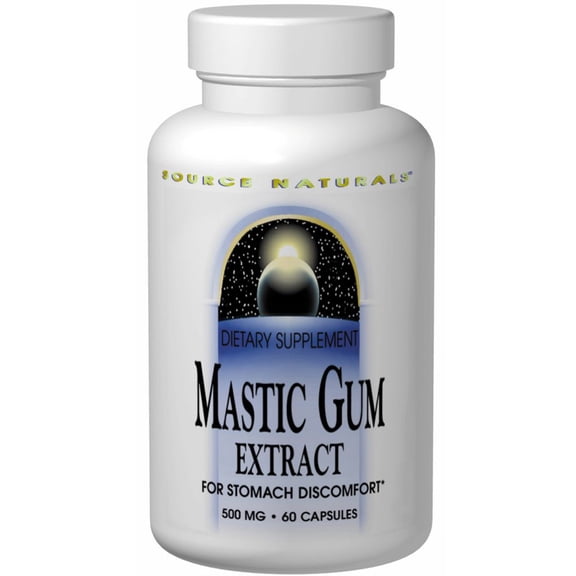 Source Naturals Mastic Gum Extract 500 mg 60 Capsule