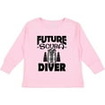 thumbnail image 3 of Inktastic Future Scuba Diver Boys or Girls Long Sleeve Toddler T-Shirt, 3 of 5