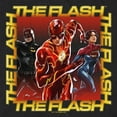 thumbnail image 2 of Men's The Flash Boxed Superheroes  Graphic Tee Black Medium, 2 of 5