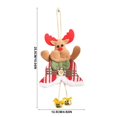 thumbnail image 3 of Christmas Ornaments, Personalized Christmas Tree Decoration Pendant, Cloth Xmas Tree Hanging Decor Christmas Gifts, 3 of 7