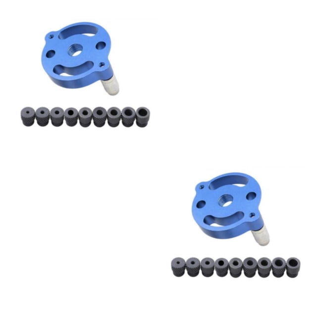 Scienceny Vertical Self Centering Dowel Kit Drill Set with Bushings Drill Bit Azul 2piezas