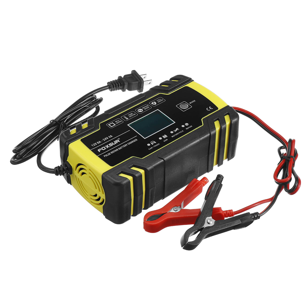 12V Battery Charger Amusement Charging And Repair Of Car And Motorcycle Batteries Fully Automatic Charger Optimum Charge