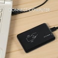 thumbnail image 4 of Lector de tarjetas RFID sin contacto Lector de tarjetas de identificación USB de 125KHz Sensor de pr Tomshoo Lector de tarjetas, 4 of 7