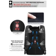 thumbnail image 4 of Switzerland - Versatile S Backpack 17-inch laptop bag, 45-liter travel bag, university bag, USB charging port, waterproof Black 16 inches, 4 of 5