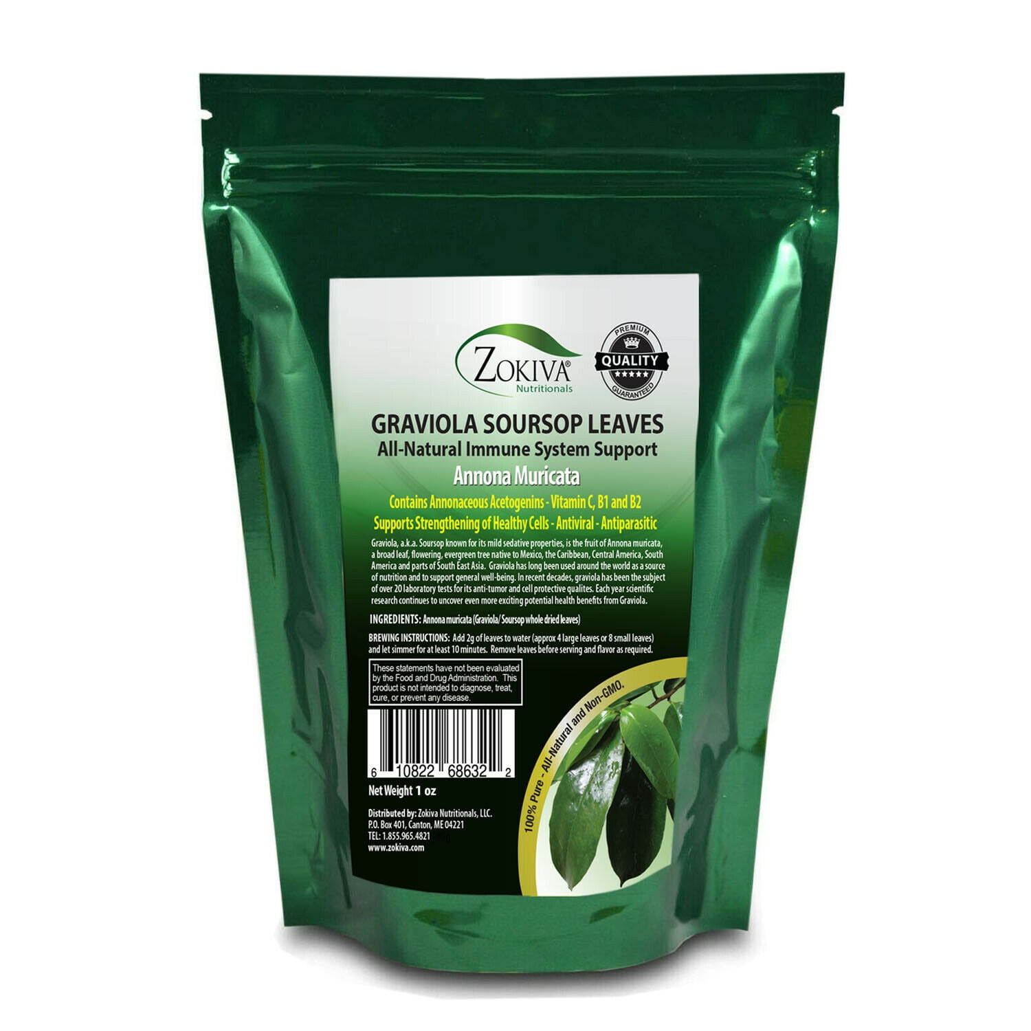 Soursop Leaves Graviola Hojas De Guanabana 100 Pure Dried Soursop