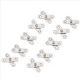 thumbnail image 3 of 40PCS Shed Puerta Bisagras Cocina Gabinete Oculto 360 Grados de Rotación de Pivote de Acero Inoxidable Giratorio 57x16mm, 3 of 5
