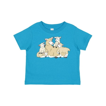 

Inktastic Cute Lamb Family Gift Toddler Boy or Toddler Girl T-Shirt