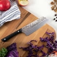 thumbnail image 3 of Kai Pro Asian Utility Knife, 7 inch Japanese Stainless Steel Blade, NSF Certified, From the Makers of Shun, 3 of 7