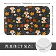thumbnail image 2 of Yiaed Autumn Fox Print Flannel Doormat Mat Outdoor Indoor Door Mats,Welcome Matt Outdoor Front Door Mat Doormat Outdoor Mat Outdoor Mat,16"x24", 2 of 7