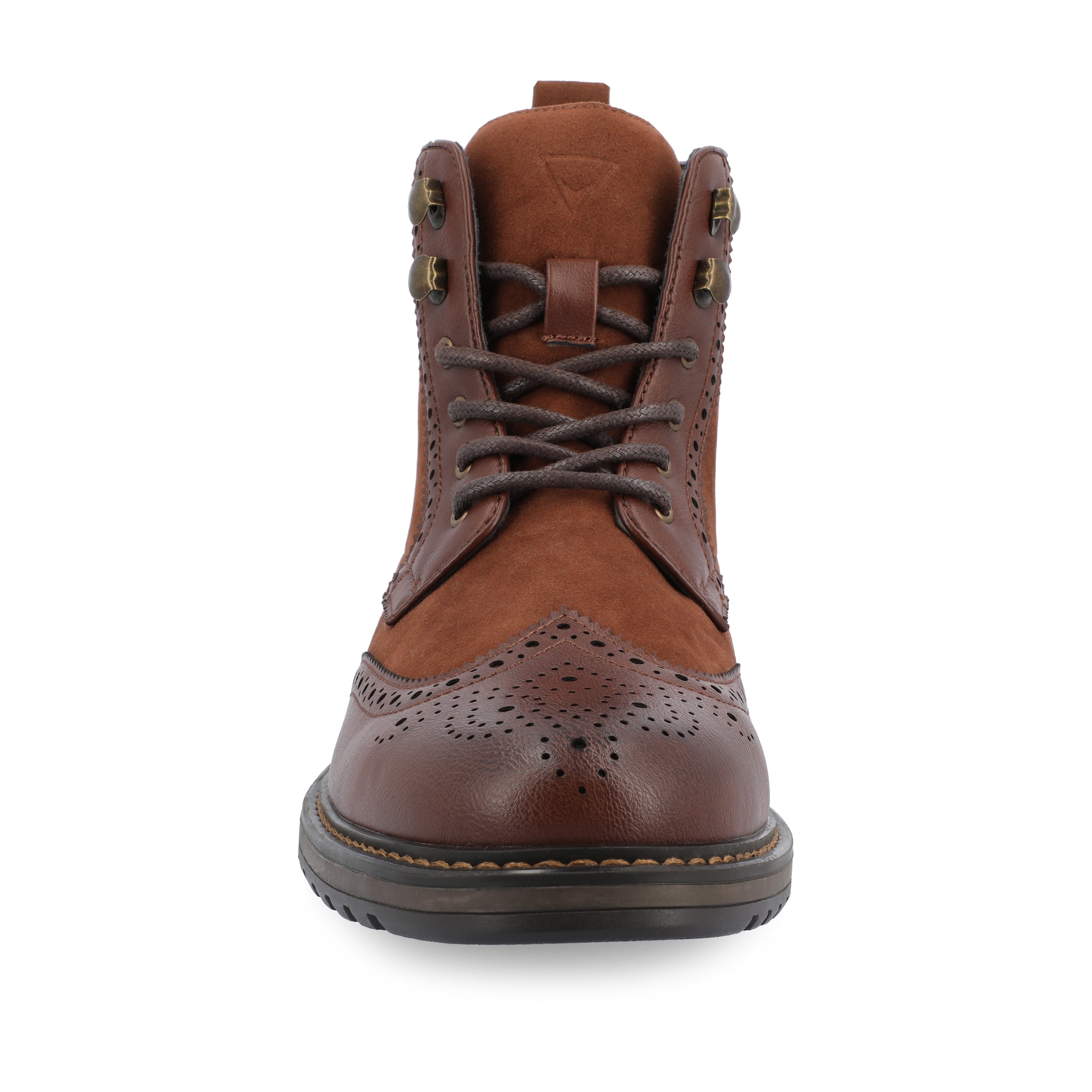 Vance Mens Virgil Wingtip Lace-up Ankle Boot