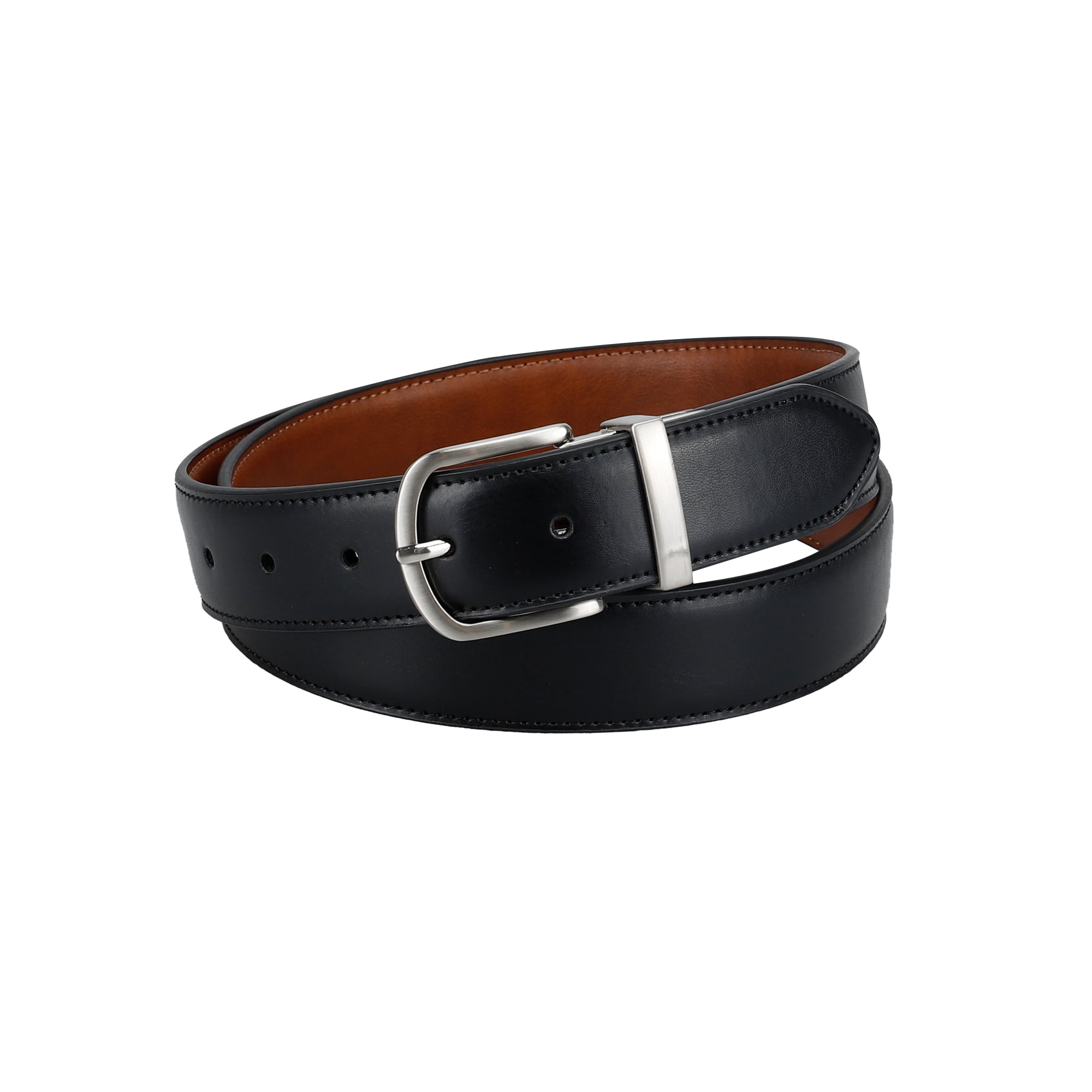 Chaps Men's Two-in-One Reversible Classic Dress Belt