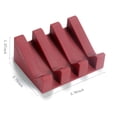 thumbnail image 3 of Jabonera de silicona con drenaje para ducha, baño, barra, soporte para jabón, bandeja de secado en cascada autodrenante, soporte para esponja para fregadero de cocina, alfombrilla para ahorr, 3 of 3