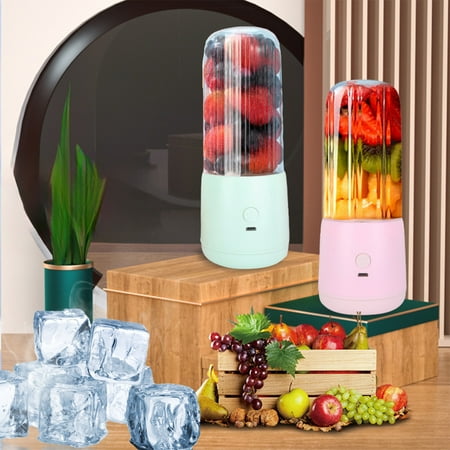 

rourlinge Juicer Small Portable Household Multi-function Fruit Squeezer Juicer Wireless Electric Juicing Cup halloween gifts gifts for women gifts for men