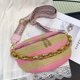 thumbnail image 4 of Bolsa De Hombro Bolso bandolera para mujer, bolso de pecho de paja con cadena, bolsos grandes tejidos para mujer (rosa) Ndcxsfigh Para Estrenar, 4 of 8