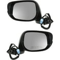 thumbnail image 4 of For 09-14 Fit Hatchback Rear View Mirror Power Non-Heat Manual Folding PAIR SET, 4 of 5