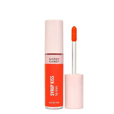 Hard Candy Syrup Kiss Long Wear Lip Tint, Coral Smooches, 0.11 oz