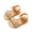 Orange, variant on Ticikt Girls Thickened Soft Sole Beach Sandals Fashion Summer Outdoor,Black