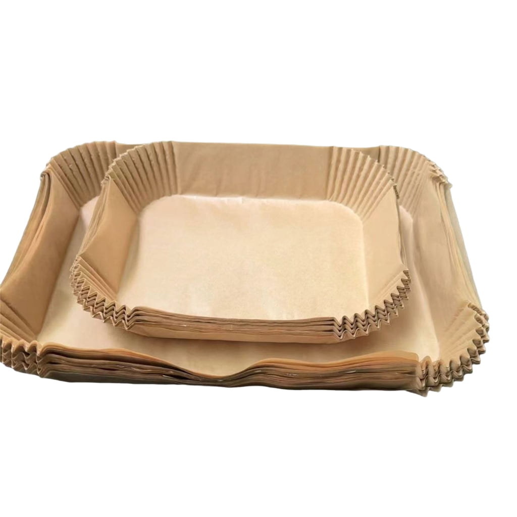 Air Fryer Papers Oil Paper Rectangular Nonstick Frying Paper Throwaway Paper Oil Paper Liners Air Fryer Accessories
