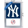 thumbnail image 3 of MLB New York Yankees - Logo 22 Wall Poster, 14.725" x 22.375" Framed, 3 of 6