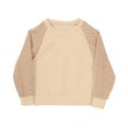 thumbnail image 5 of Spazoro Kids Girls Shirts Tee, Solid Color 2025 Long Sleeve Crew Neck Casual Loose Tops for Child Girls Khaki Size 4 T, 5 of 9