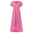 thumbnail image 3 of Robe Longue Maxi Décontractée Sans Manches pour Soirée Club, 3 of 4