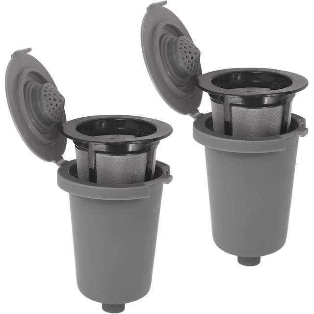 2PCS Reusable Filter Cup for Cuisinart Coffee Maker Filter, Replacement Parts for Cuisinart SS-RFC Home Barista Single Serve Coffee Maker