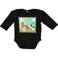 thumbnail image 3 of Inktastic I'm Two Farm Animals Wearing Birthday Party Hats Boys or Girls Long Sleeve Baby Bodysuit, 3 of 5