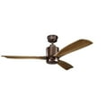 thumbnail image 5 of Kichler Lighting - Ceiling Fan - Ridley II - Ceiling Fan with Light Kit - 52, 5 of 10