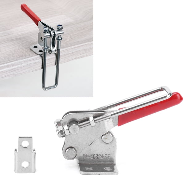 Abrazadera De Palanca De Acero Inoxidable, Pestillo De Palanca Posicionamiento Rápido Resistente Para Carpintería